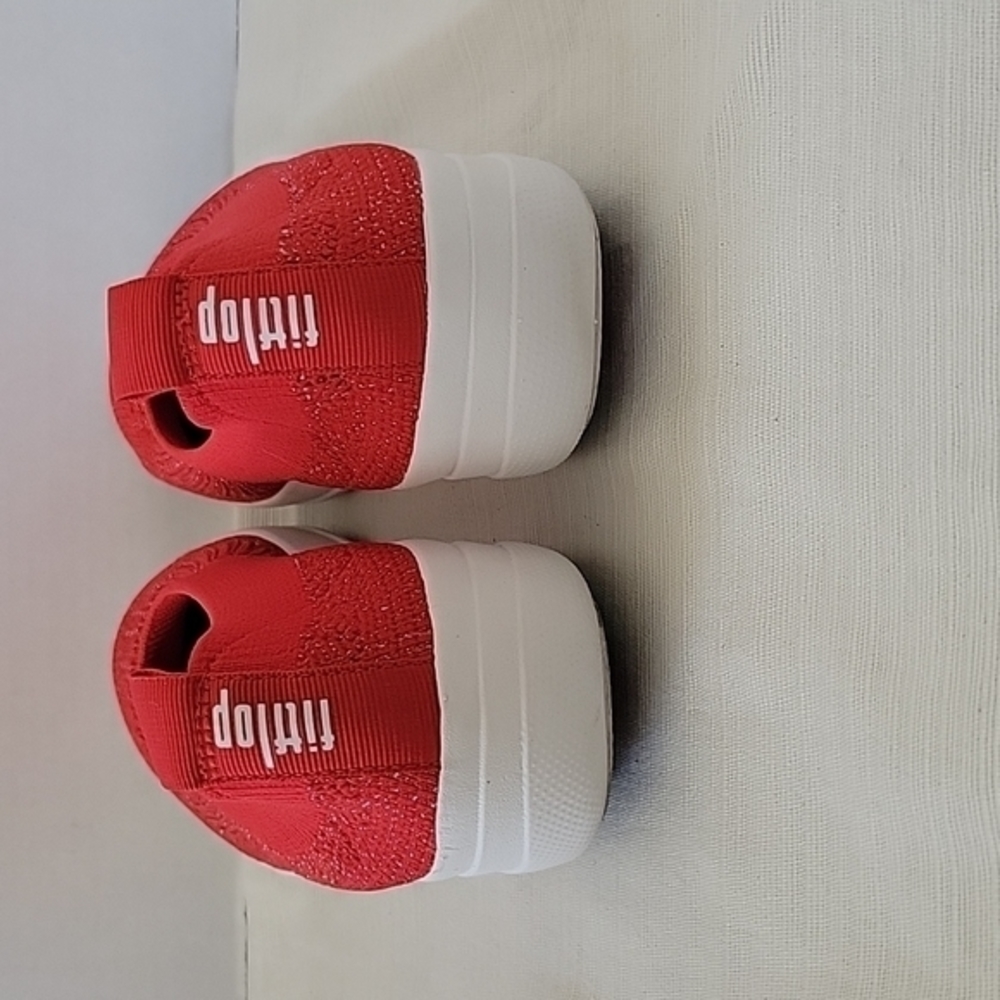 Fitflop Womens Uberknit Slip On BallerinaFlats Classic Red US‎ Size 7 H95-203 - Picture 3 of 5
